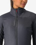 CASTELLI Kolarska ocieplana kurtka - FLY DIRECT W - czarny