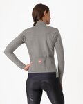 CASTELLI Kolarska ocieplana kurtka - PERFETTO AIR W - szary