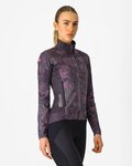 CASTELLI Kolarska ocieplana kurtka - PERFETTO LTD ROS 2 JKT - fioletowy