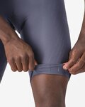 CASTELLI Krótkie spodnie kolarskie z szelkami - AERO RACE S - szary