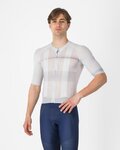 CASTELLI Koszulka kolarska z krótkim rękawem - CLIMBER´S A/C - srebrny/szary