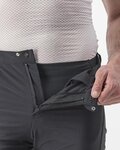 CASTELLI Krótkie spodnie kolarskie bez szelek - UNLIMITED ADVENTURE BAGGY - czarny