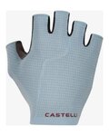 CASTELLI Kolarskie rękawiczki z krótkimi palcami - PREMIO EVO - niebieski