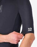 CASTELLI Kolarska kurtka przeciwwiatrowa - DO.DI.CI. SHORT SLEEVE - czarny