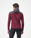 CASTELLI Bluza - UNLIMITED ROAM - bordowy