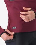 CASTELLI Bluza - UNLIMITED ROAM - bordowy