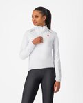 CASTELLI kurtka przeciwdeszczowa - EMERGENCY 3 W RAIN - biały