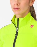 CASTELLI kurtka przeciwdeszczowa - ULTRA W RAIN CAPE - zielony