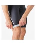CASTELLI Krótkie spodnie kolarskie z szelkami - AERO RACE S KIT - czarny