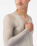 CASTELLI Kombinezon kolarski - BODY PAINT V TT - kość słoniowa/szary