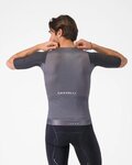 CASTELLI Koszulka kolarska z krótkim rękawem - AERO RACE 8S - szary