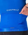 CASTELLI Koszulka kolarska z krótkim rękawem - AERO RACE 8S - niebieski