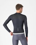 CASTELLI Letnia koszulka kolarska z długim rękawem - ESPRESSO 2 LS - czarny