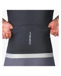 CASTELLI Letnia koszulka kolarska z długim rękawem - ESPRESSO 2 LS - czarny