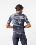 CASTELLI Koszulka kolarska z krótkim rękawem - STRATUS LOGO - niebieski