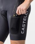 CASTELLI Kombinezon kolarski - UNLIMITED - żółty/czarny