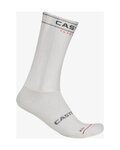 CASTELLI Kolarskie klasyczne skarpetki - FAST FEET 4 - biały