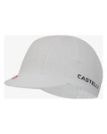 CASTELLI Czapka kolarska - LOGO - biały