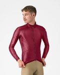 CASTELLI Kolarska kurtka przeciwwiatrowa - ARIA SHELL 2 - bordowy