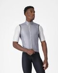 CASTELLI Kamizelka kolarska - ARIA 2 - srebrny