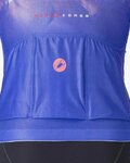 CASTELLI Koszulka kolarska z krótkim rękawem - CLIMBER'S A/C W - niebieski