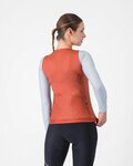 CASTELLI Letnia koszulka kolarska z długim rękawem - CORRETTO W LONG - niebieski/czerwony