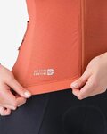 CASTELLI Letnia koszulka kolarska z długim rękawem - CORRETTO W LONG - niebieski/czerwony