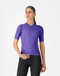CASTELLI Koszulka kolarska z krótkim rękawem - ESPRESSO 2 W - fioletowy