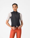 CASTELLI Kamizelka kolarska - ESPRESSO 2 W - czarny