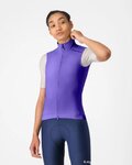 CASTELLI Kamizelka kolarska - ESPRESSO 2 W - fioletowy
