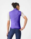 CASTELLI Kamizelka kolarska - ESPRESSO 2 W - fioletowy