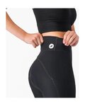 CASTELLI Krótkie spodnie kolarskie bez szelek - COMFORT TRAVEL - czarny