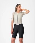 CASTELLI Kombinezon kolarski - MOVEMENT - srebrny/czarny