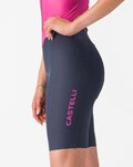 CASTELLI Kombinezon kolarski - MOVEMENT - różowy/niebieski