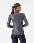 CASTELLI Kolarska kurtka przeciwwiatrowa - ARIA SHELL 2 W - szary