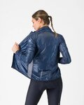 CASTELLI Kolarska kurtka przeciwwiatrowa - ARIA SHELL 2 W - niebieski