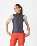 CASTELLI Kamizelka kolarska - ARIA 2 W - szary
