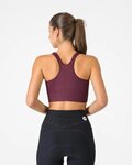 CASTELLI Biustonosz - COMFORT TRAVEL - bordowy