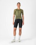 CASTELLI Koszulka kolarska z krótkim rękawem - UNLIMITED PRO 2 W - zielony