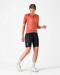 CASTELLI Koszulka kolarska z krótkim rękawem - UNLIMITED PRO 2 W - czerwony