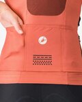 CASTELLI Koszulka kolarska z krótkim rękawem - UNLIMITED PRO 2 W - czerwony