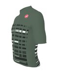 CASTELLI Koszulka kolarska z krótkim rękawem - COMPETIZIONE GUEST DESIGNER M012 - zielony