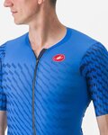 CASTELLI Kombinezon kolarski - PR 2 SPEED SUIT - niebieski