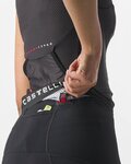 CASTELLI krótkie spodnie - RIDE - RUN W - czarny