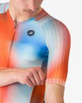 CASTELLI Kombinezon kolarski - SANREMO 3 - czerwony/niebieski/kolorowy