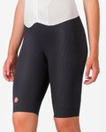 CASTELLI Kombinezon kolarski - FREE SANREMO 3 W SUIT SHORT SLEEVE - biały/srebrny/czarny