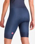 CASTELLI Kombinezon kolarski - CORE TRI W SUIT SHORT SLEEVE - niebieski/różowy
