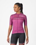 CASTELLI Koszulka kolarska z krótkim rękawem - #GIRO107 COMPETIZIONE W - cyklamen