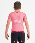 CASTELLI Koszulka kolarska z krótkim rękawem - #GIRO107 KID - różowy