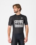 CASTELLI Koszulka kolarska z krótkim rękawem - VINTAGE GIRO D´ITALIA - czarny